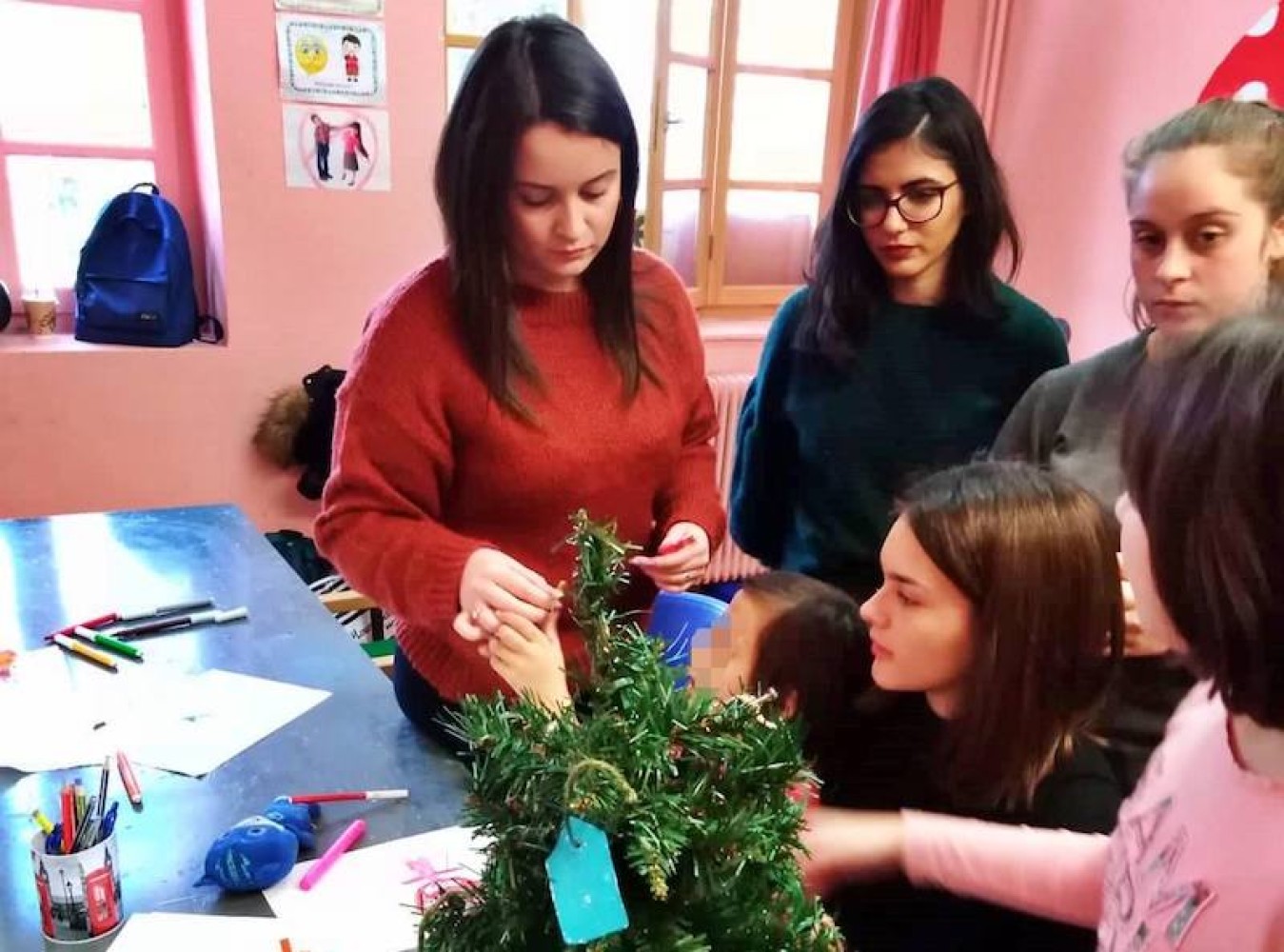 Χριστουγεννιάτικη γιορτή από τον Τομέα Εργοθεραπείας στις εγκαταστάσεις μας στα Ιωάννινα