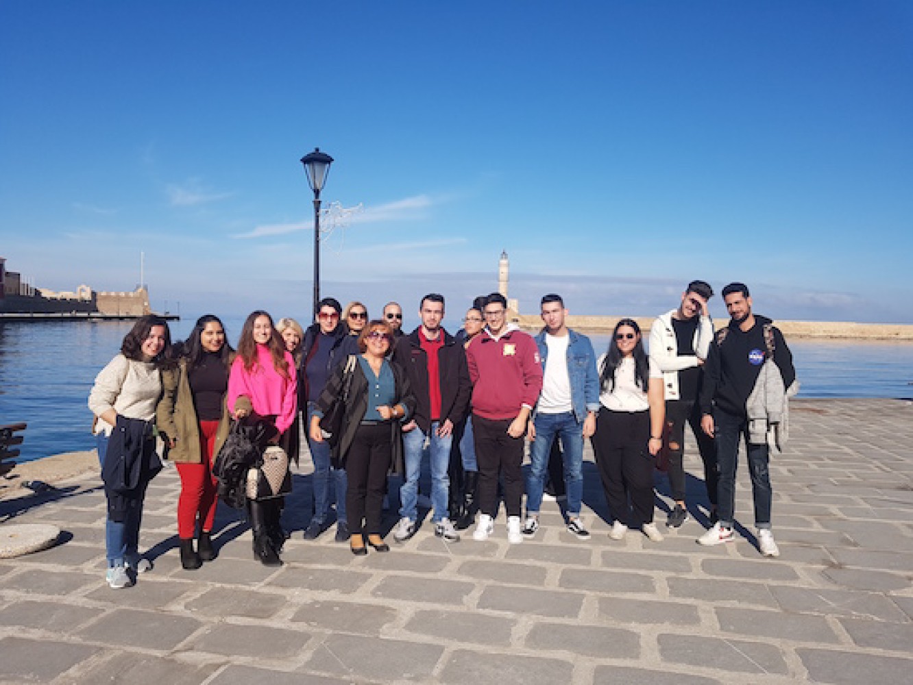 Επίσκεψη στο Cocoon Hostel, Porto Veneziano και Samaria hotel από τη σχολή μας στα Χανιά
