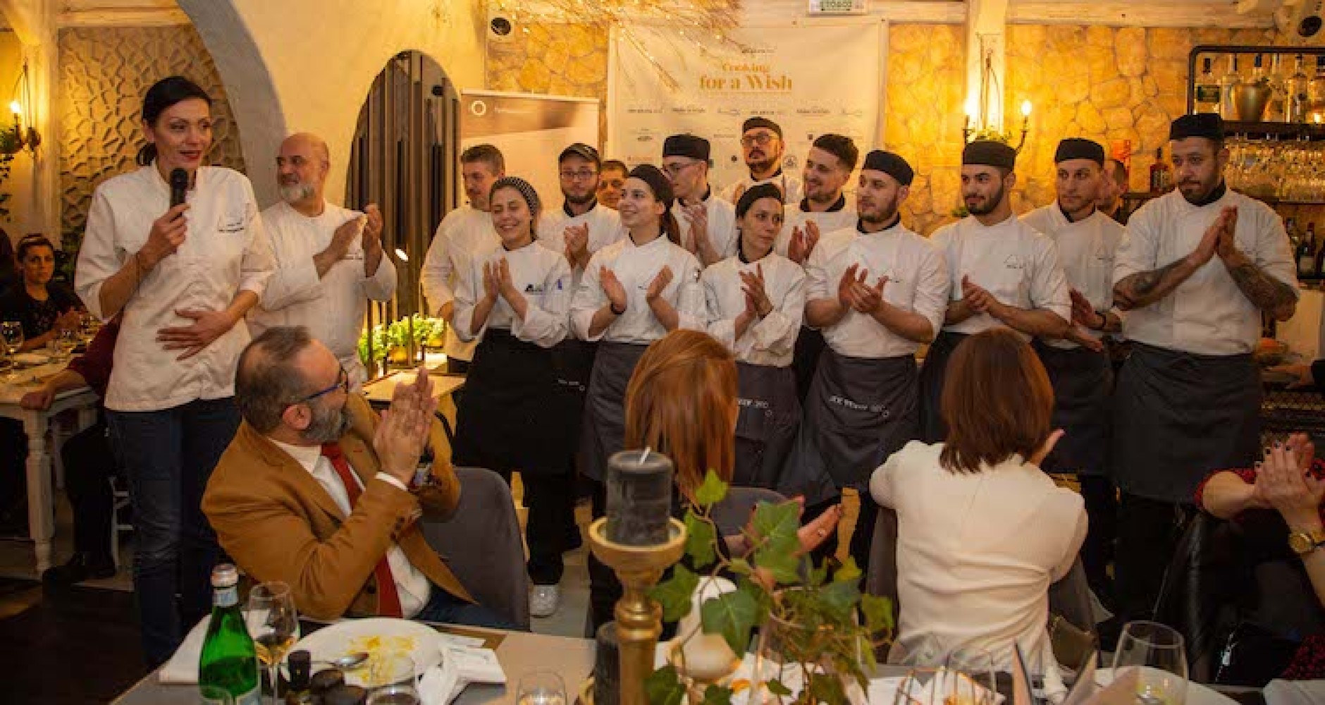 Δεύτερη βραδιά Cooking for a Wish... με τον Σεφ Σάκη Κάλφα να μας ταξιδεύει στη Μεσόγειο!