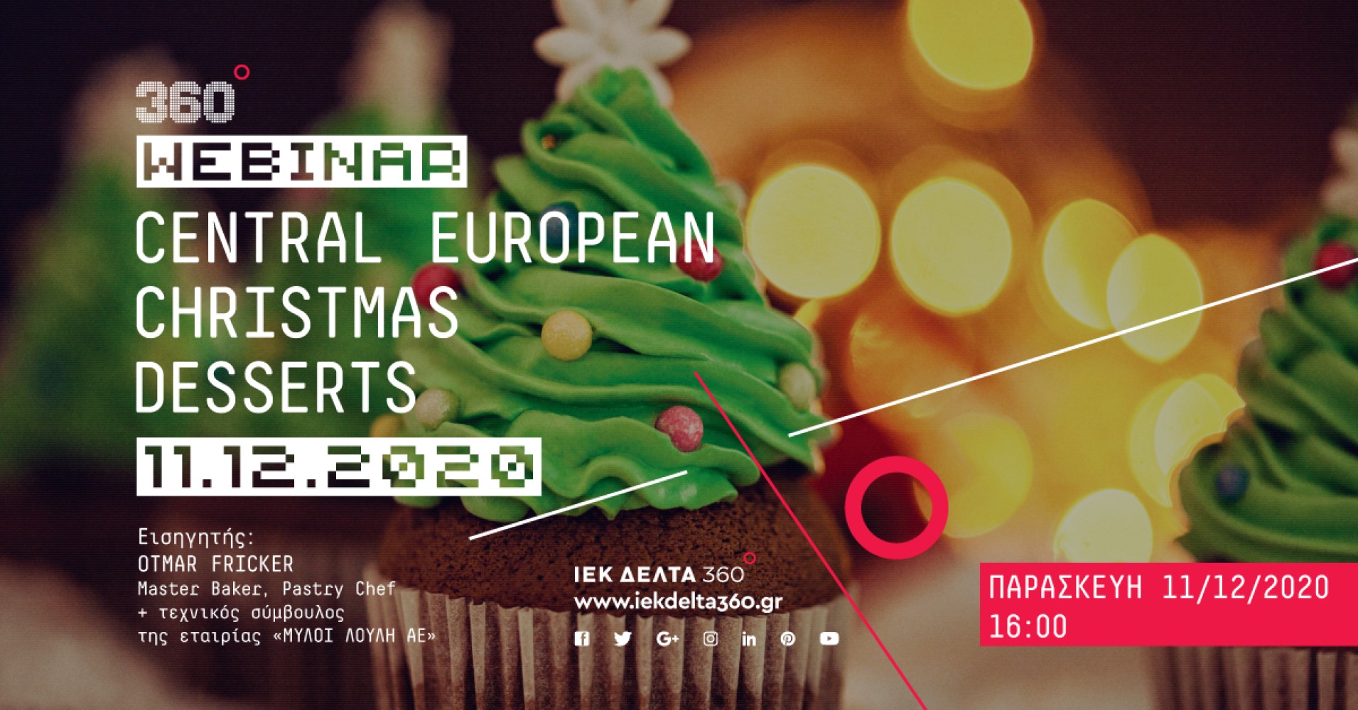 Webinar: Central European Christmas Desserts by Otto Fricker
