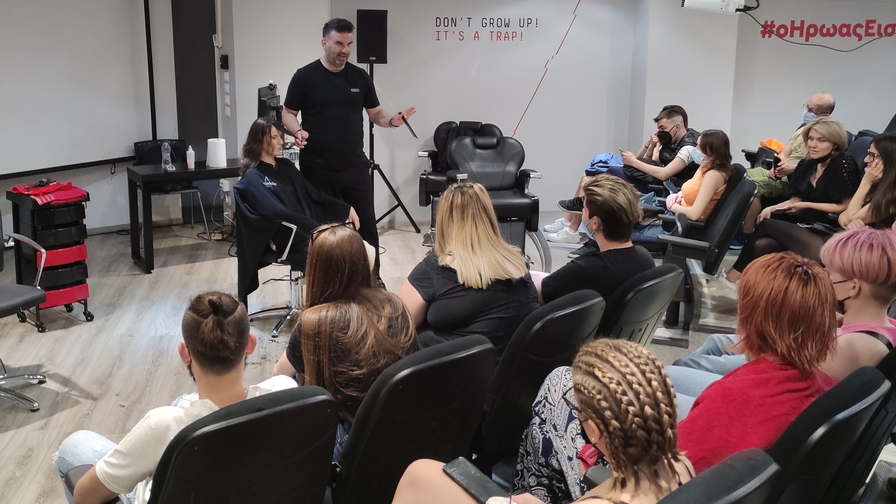Σεμινάριο Κομμωτικής από τον hair expert Γιώργο Αλεξόπουλο