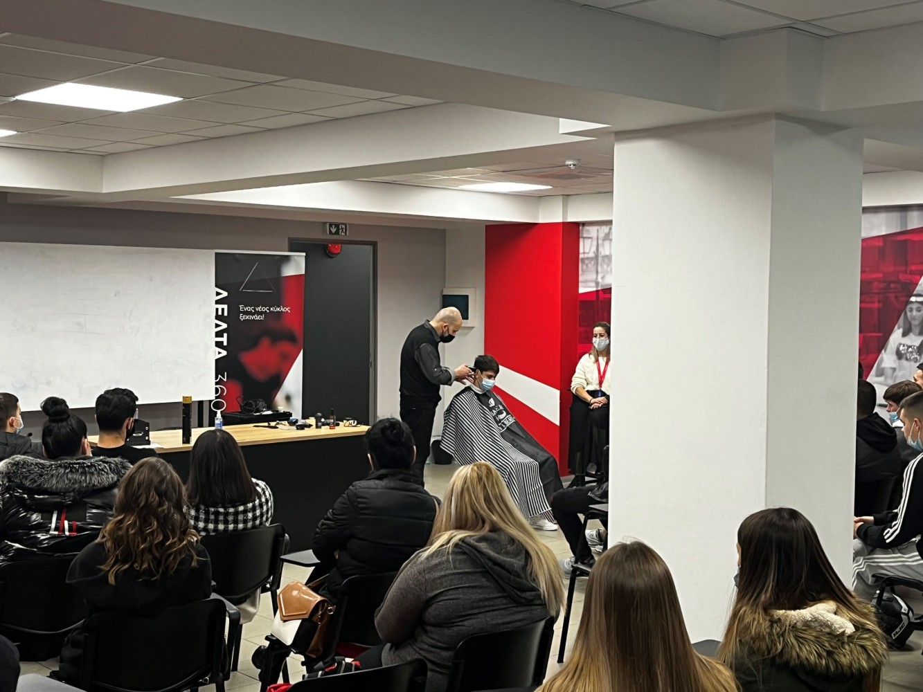 Σεμινάριο Barbering στο ΙΕΚ ΔΕΛΤΑ 360 Πάτρας