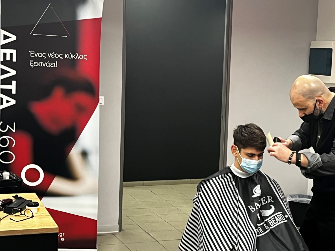Σεμινάριο Barbering στο ΙΕΚ ΔΕΛΤΑ 360 Πάτρας
