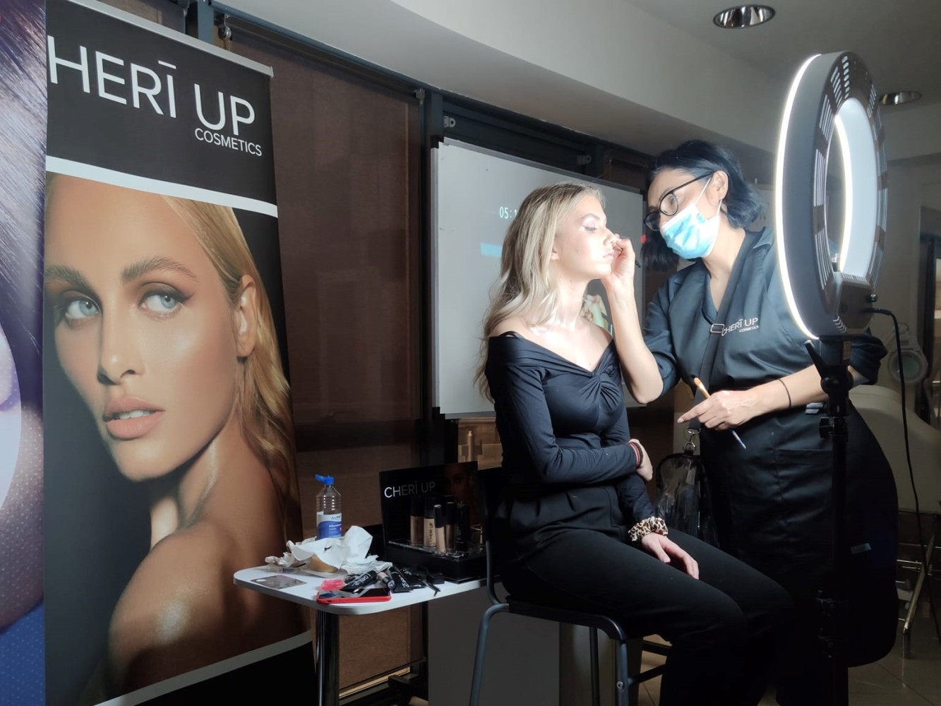 Σεμινάριο Editorial Make-Up στο ΙΕΚ ΔΕΛΤΑ 360 Ιωαννίνων