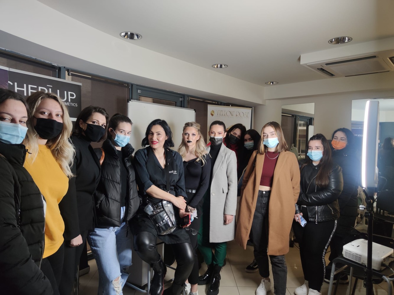 Σεμινάριο Editorial Make-Up στο ΙΕΚ ΔΕΛΤΑ 360 Ιωαννίνων