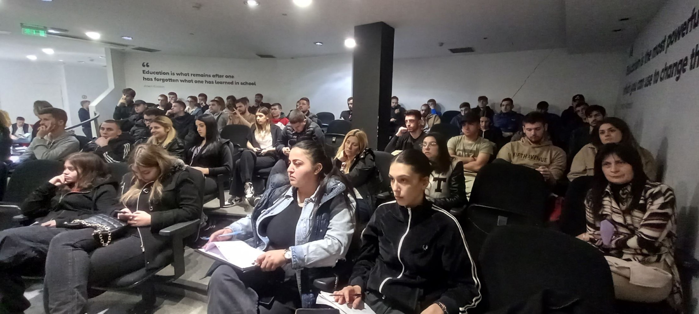 Συμμετοχή των σπουδαστών του ΙΕΚ ΔΕΛΤΑ 360 στο live seminar της ΠΑΕ ΠΑΟΚ