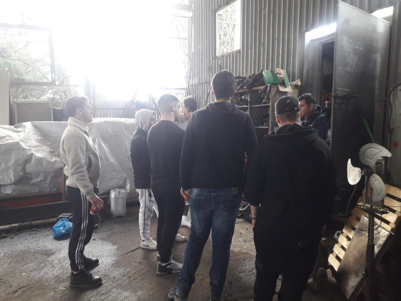 Εκπαιδευτική επίσκεψη στο συνεργείο Χατζηγεωργίου