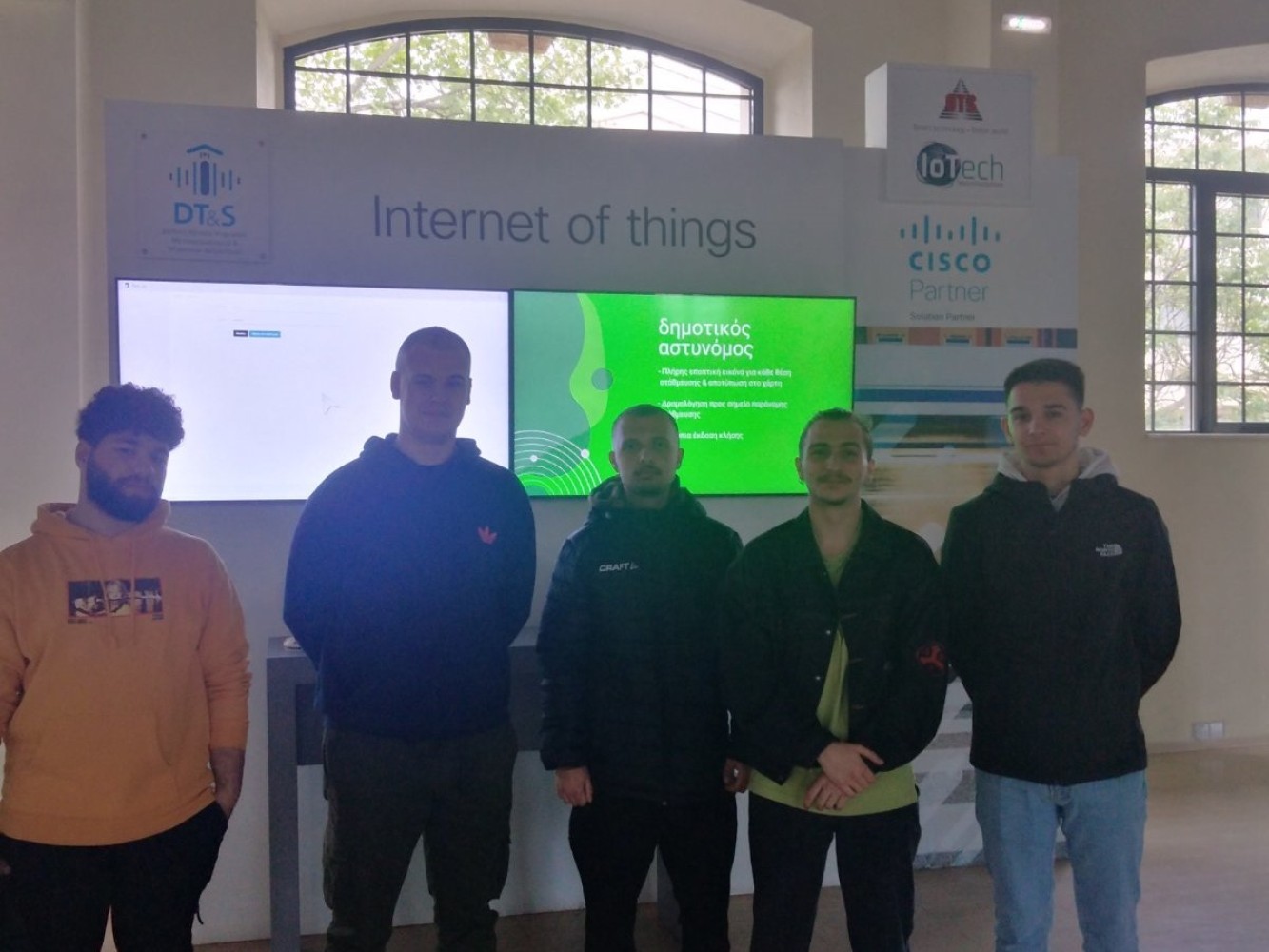 Επίσκεψη Τεχνικών Δικτύων στη Cisco