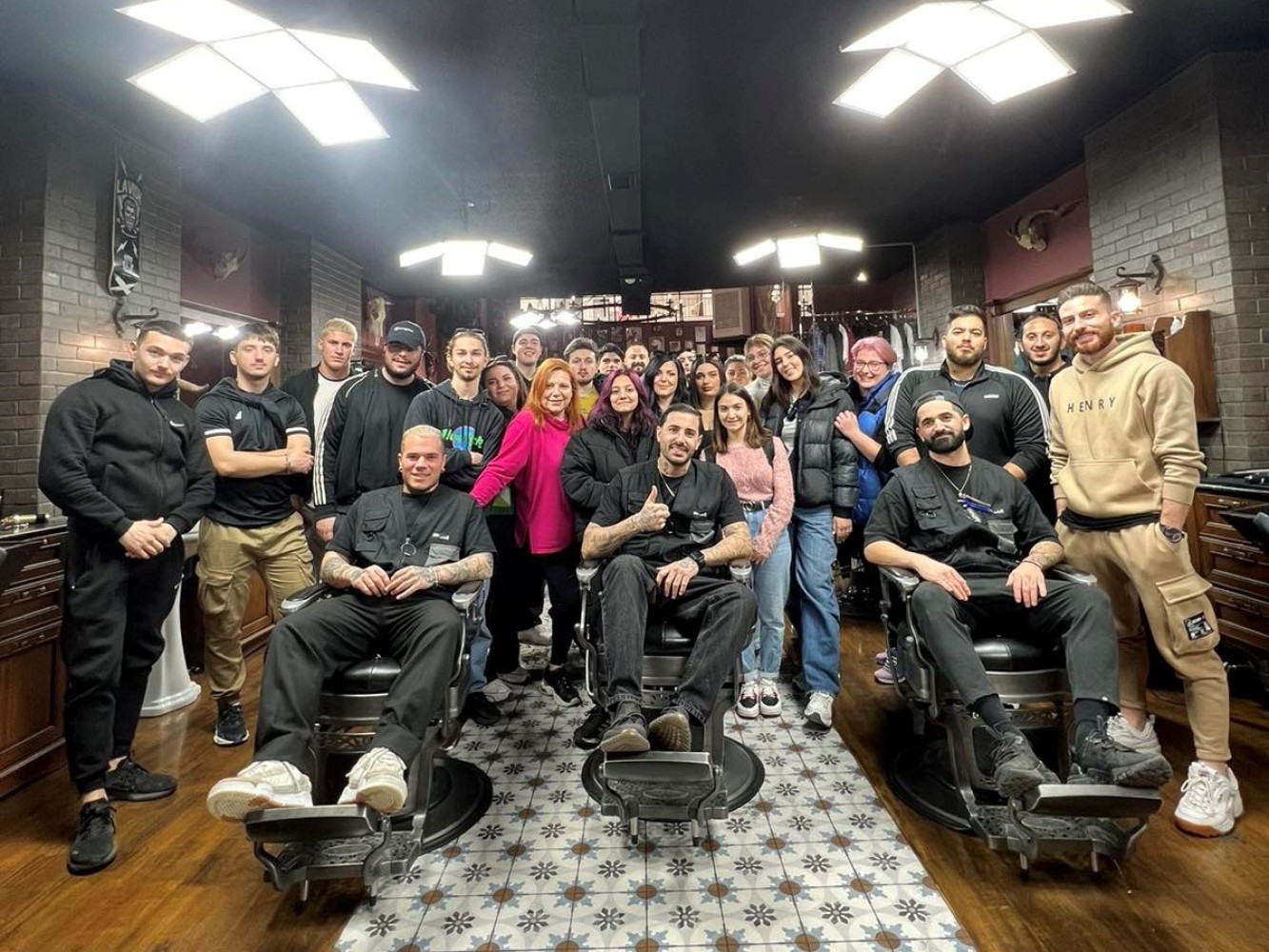 Εκπαιδευτική επίσκεψη στο barbershop του Γιάννη Καργάκη