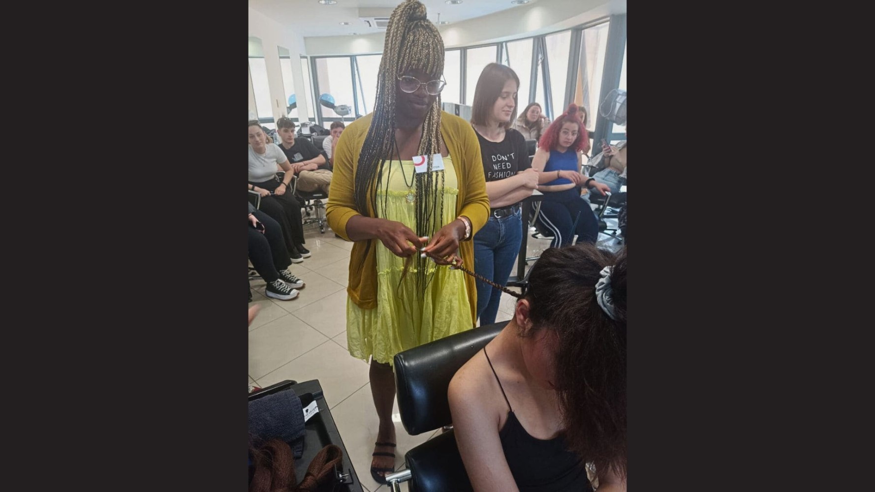 Παρουσίαση τεχνικής Braids στο ΙΕΚ ΔΕΛΤΑ 360 Ιωαννίνων