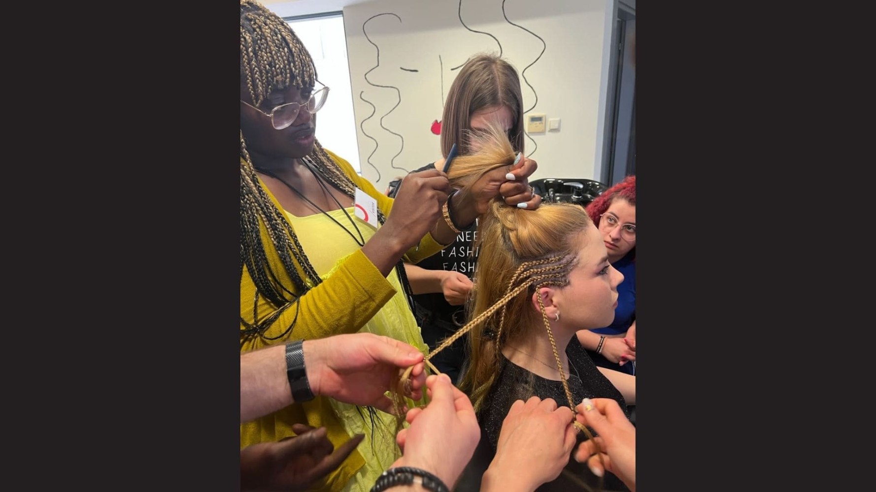 Παρουσίαση τεχνικής Braids στο ΙΕΚ ΔΕΛΤΑ 360 Ιωαννίνων