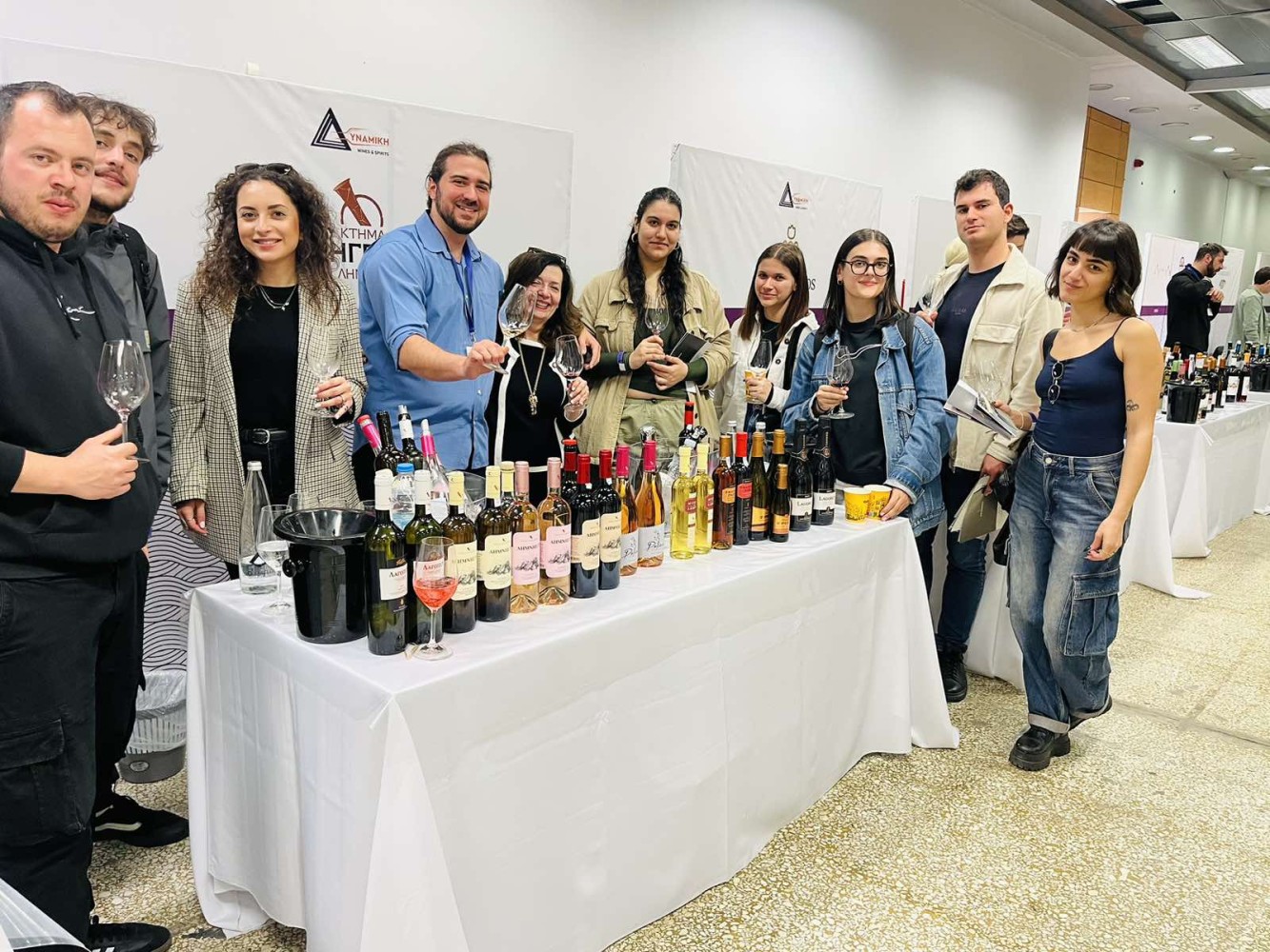Συμμετοχή σπουδαστών στο Thessaloniki Wine Show 2024