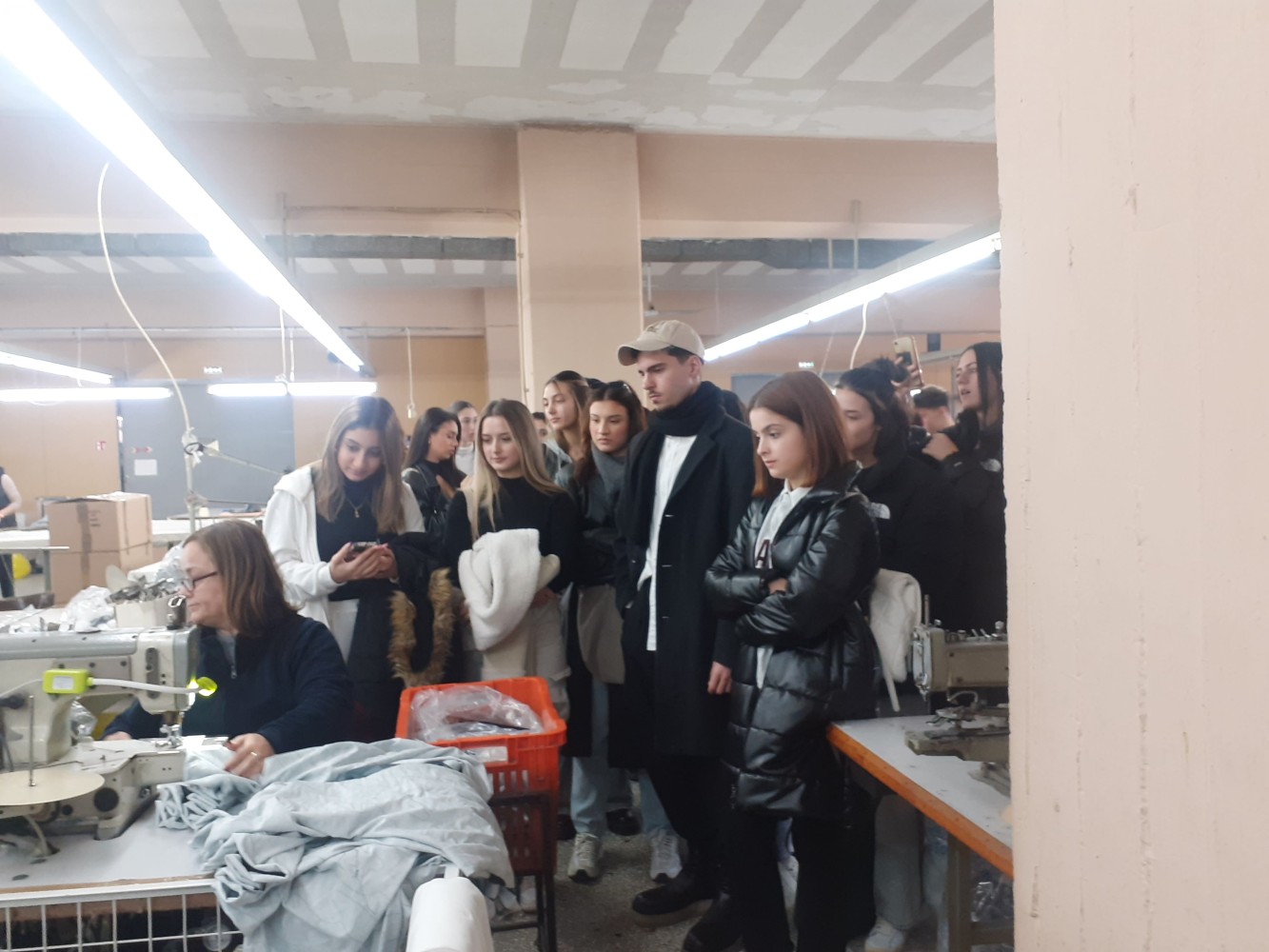 Επίσκεψη των σπουδαστών Σχεδίου Μόδας στην εταιρία Γράντας ΑΒΕΕ