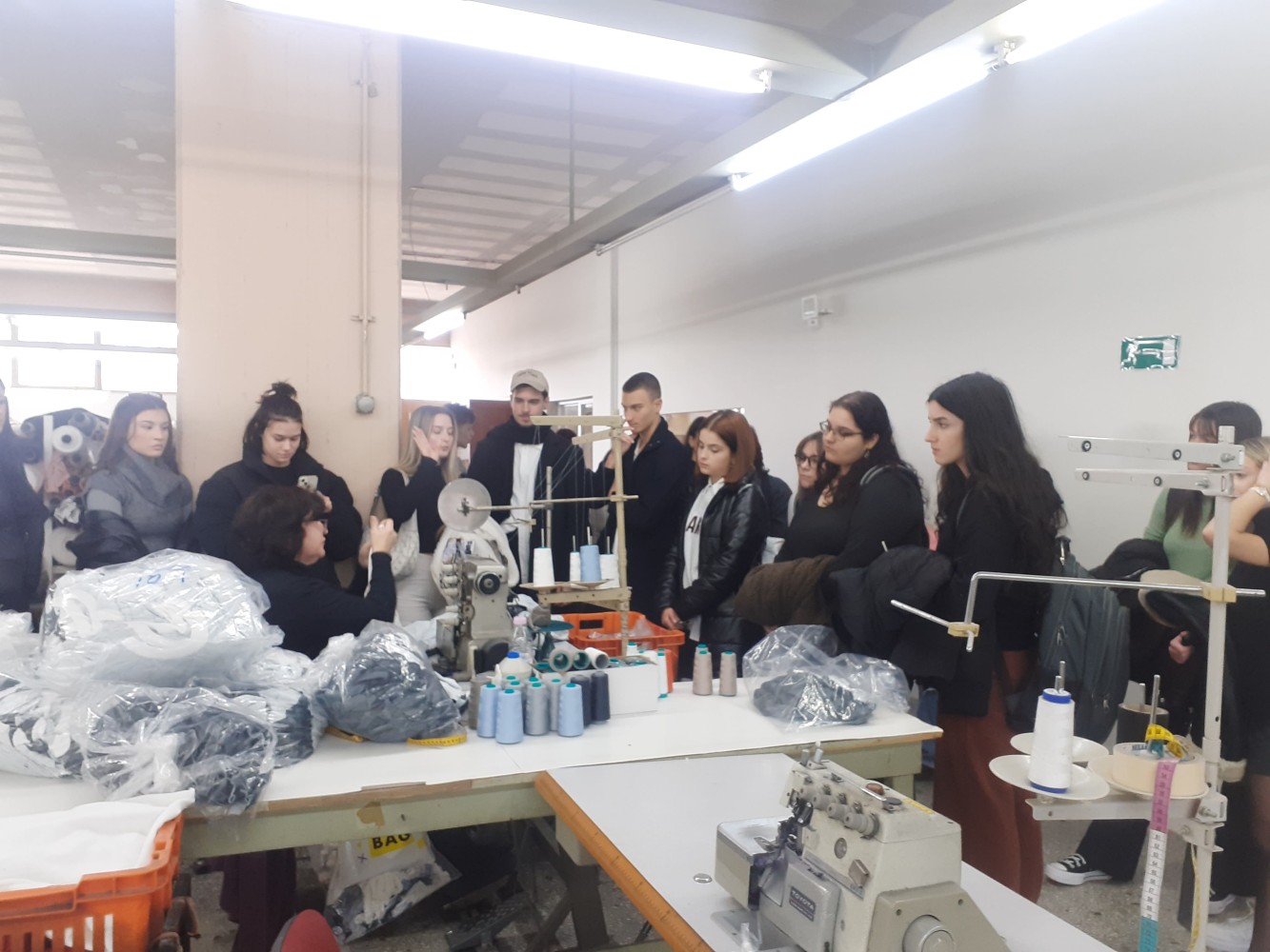 Επίσκεψη των σπουδαστών Σχεδίου Μόδας στην εταιρία Γράντας ΑΒΕΕ