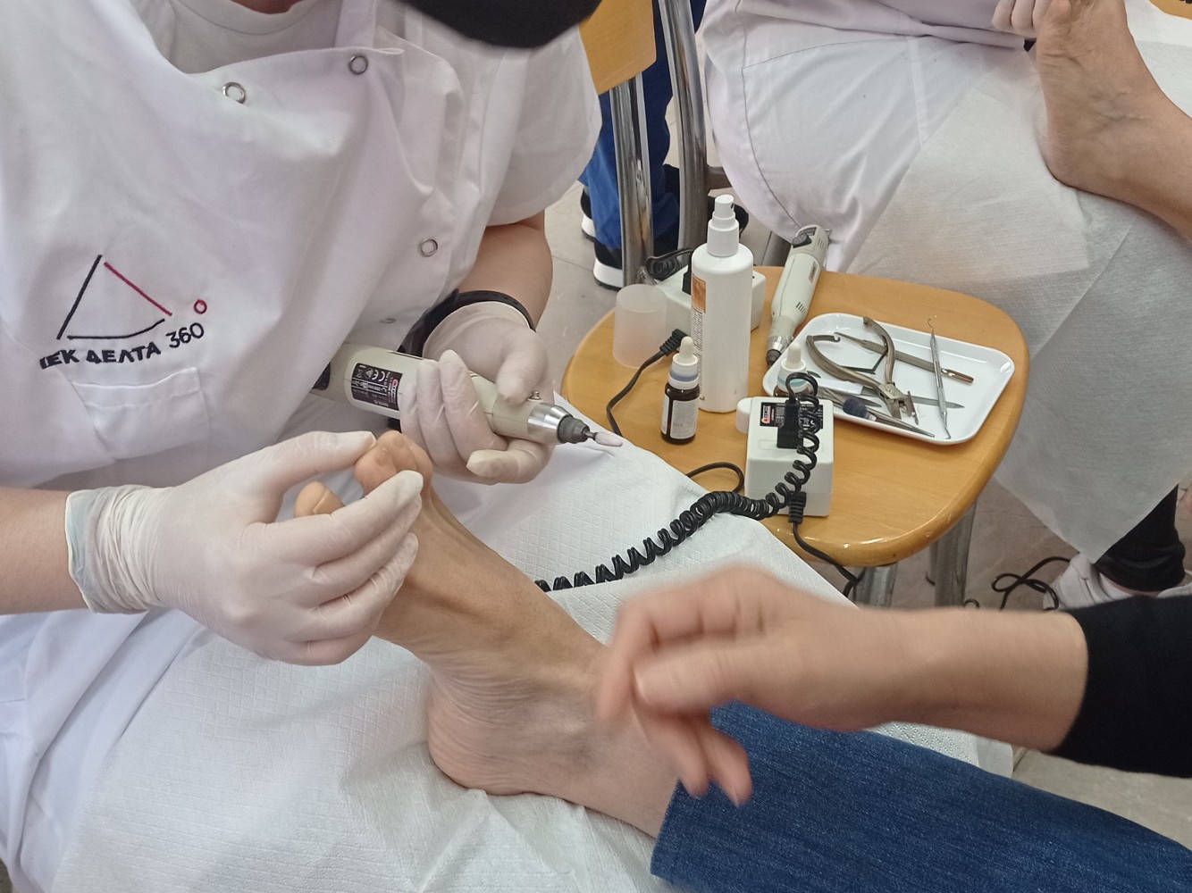 Εκπαιδευτική επίσκεψη και πρακτική εφαρμογή για τους σπουδαστές Ποδολογίας