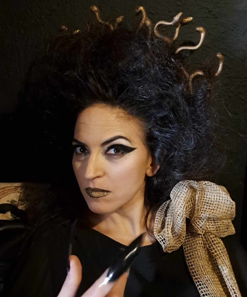 Theatrical make-up look από τους σπουδαστές Επαγγελματικού Μακιγιάζ