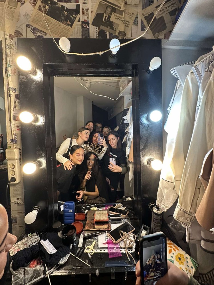 Theatrical make-up look από τους σπουδαστές Επαγγελματικού Μακιγιάζ