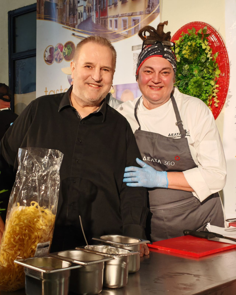 Συμμετοχή στο 'Taste Xanthi' στο πλευρό του Chef Δρίσκα