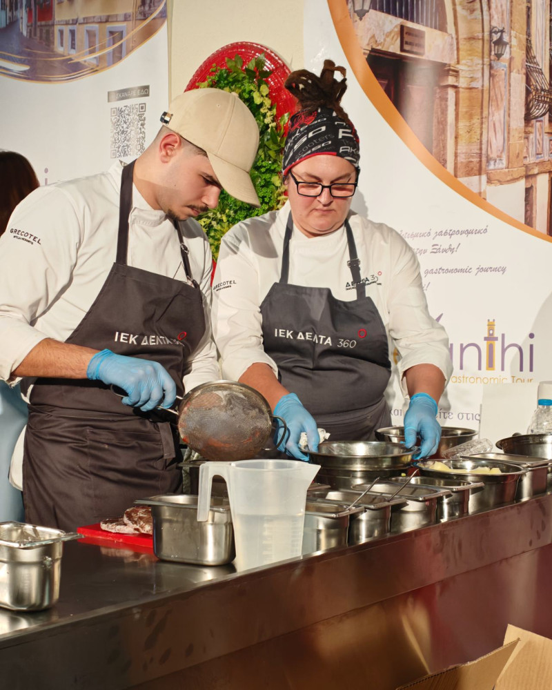 Συμμετοχή στο 'Taste Xanthi' στο πλευρό του Chef Δρίσκα