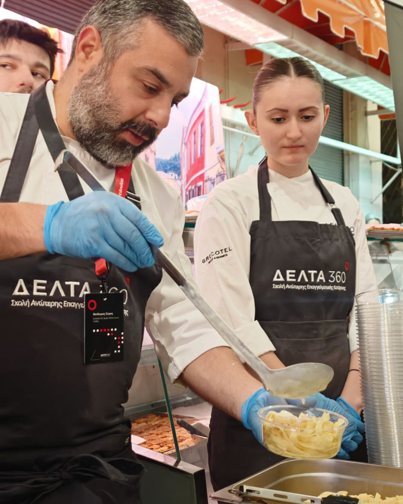Συμμετοχή στο 'Taste Xanthi' στο πλευρό του Chef Δρίσκα