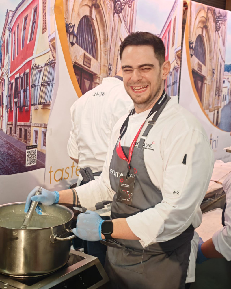 Συμμετοχή στο 'Taste Xanthi' στο πλευρό του Chef Δρίσκα