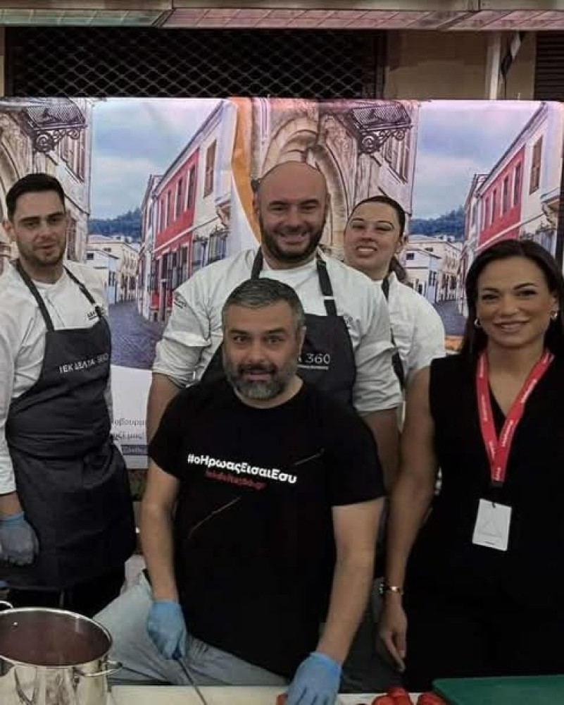 Συμμετοχή στο 'Taste Xanthi' στο πλευρό του Chef Δρίσκα