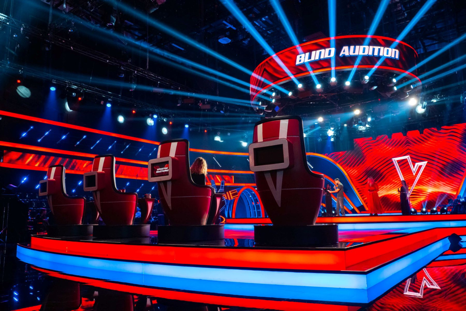 Επίσκεψη στα ΚΑΠΑStudios και το Πλατό του The Voice of Greece