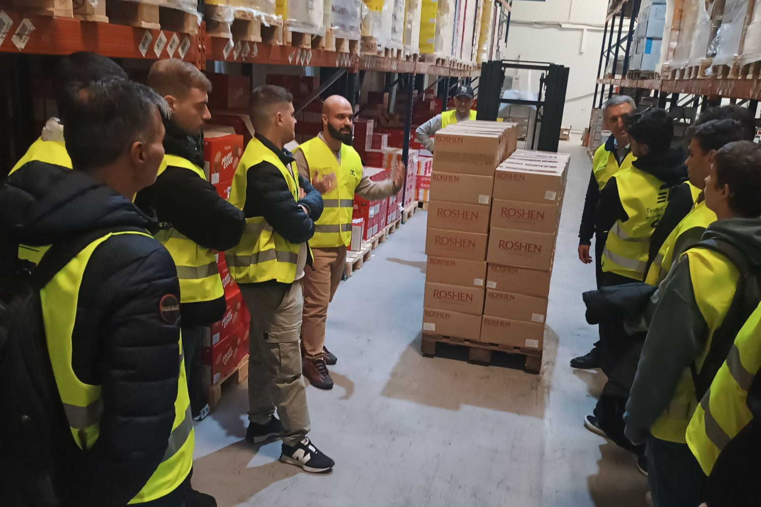 Εκπαιδευτική επίσκεψη στην εταιρία Transcombi Logistics