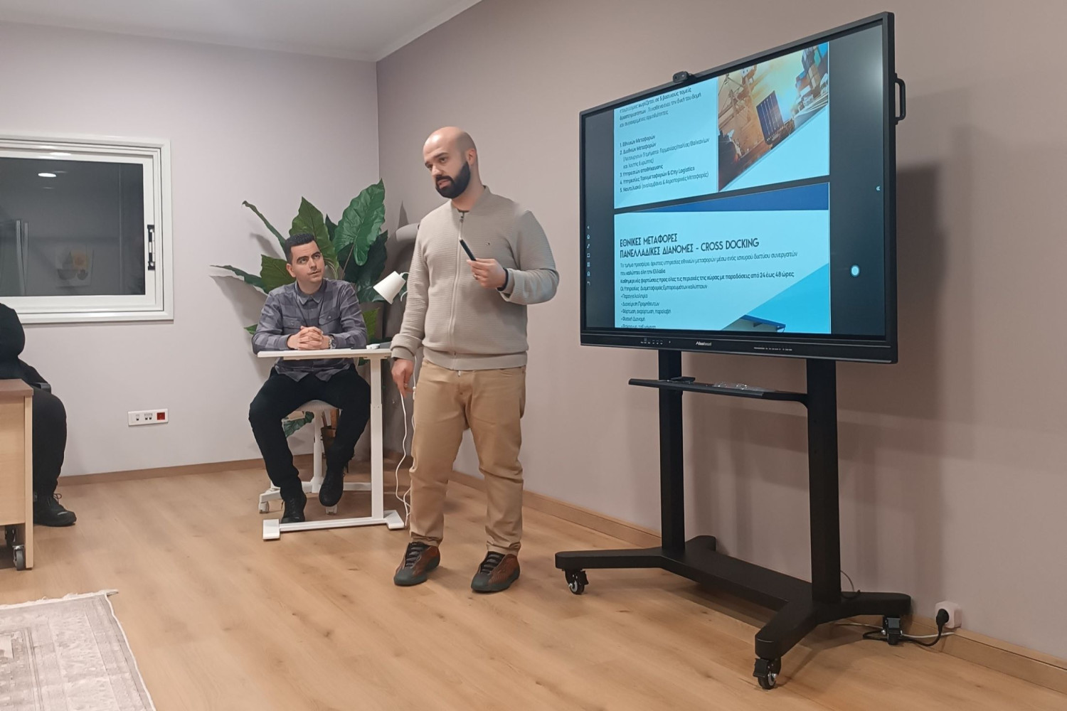 Εκπαιδευτική επίσκεψη στην εταιρία Transcombi Logistics