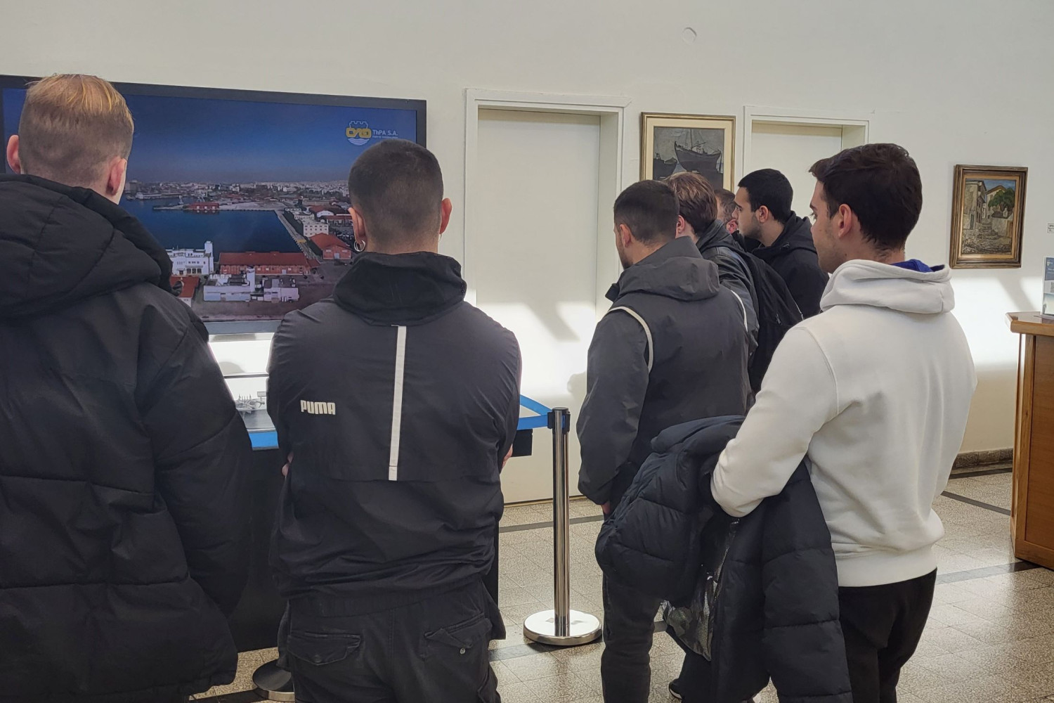 Εκπαιδευτική επίσκεψη Logistics στον ΟΛΘ