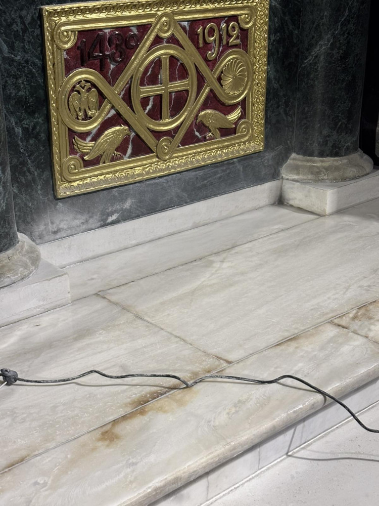 Επίσκεψη Συντηρητών Έργων Τέχνης στον Ιερό ναό της Αγίας Σοφίας