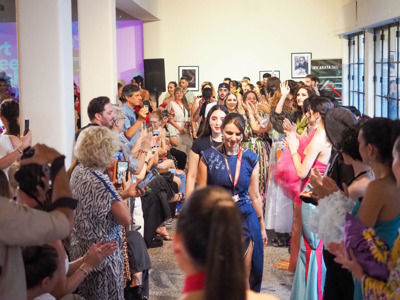 Fashion Show από τη ΔΕΛΤΑ 360 Αθήνας, στο πλαίσιο του "Art Meets Fashion"