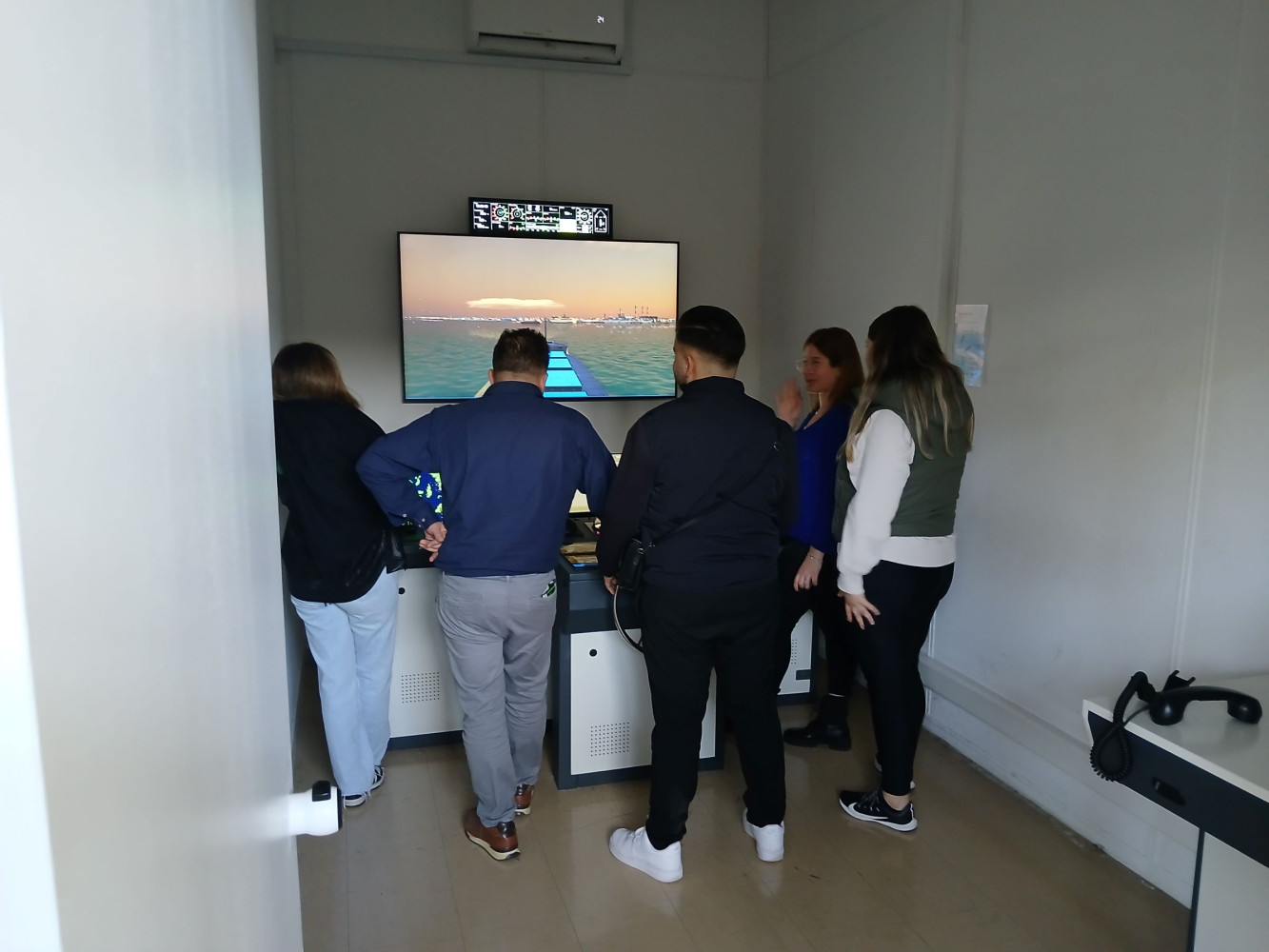 Εκπαιδευτική επίσκεψη της ΔΕΛΤΑ 360 στην Ακαδημία Εμπορικού Ναυτικού Ασπροπύργου