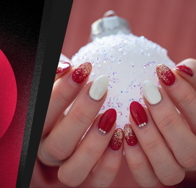 360 Seminar: XMAS Glam Nails - Τεχνικές Ενισχυμένου Ημιμόνιμου