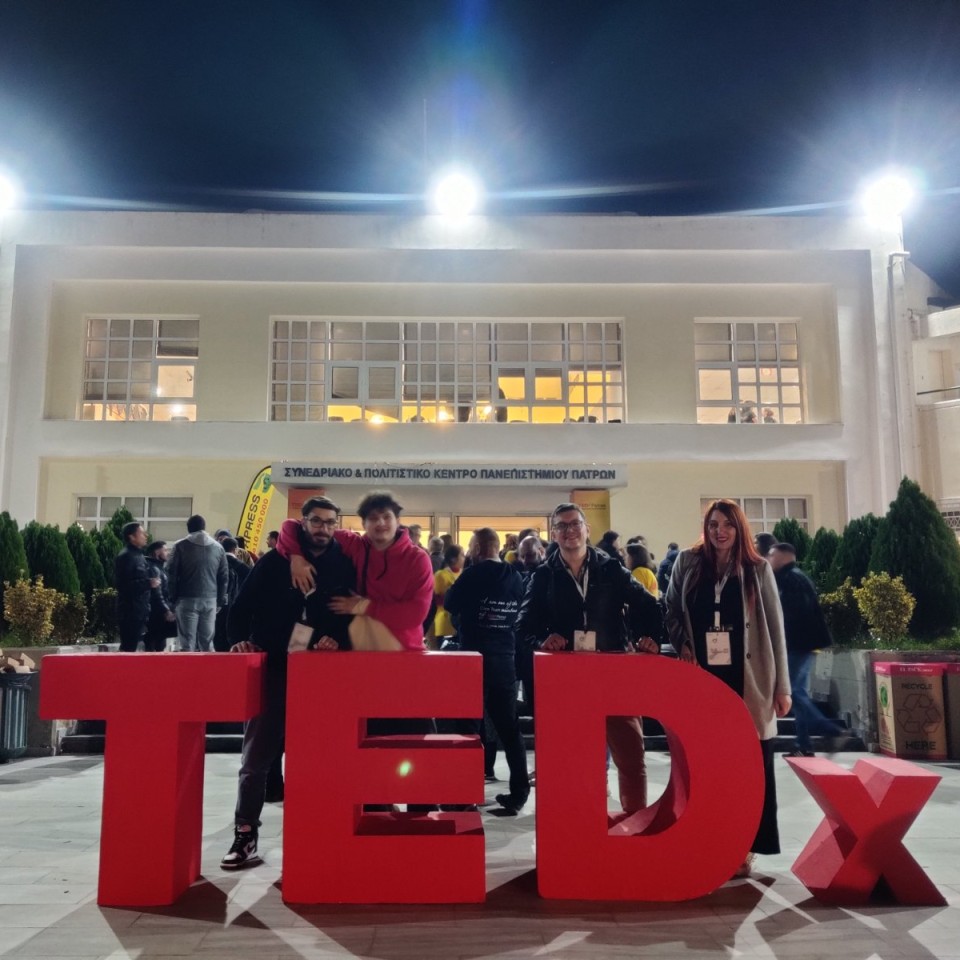 Συμμετοχή στο TEDx Πάτρας