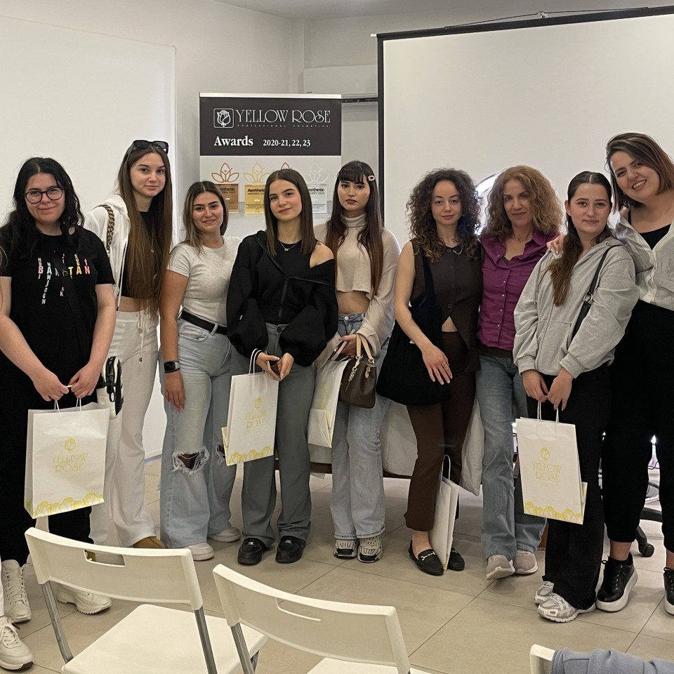 Εκπαιδευτική Επίσκεψη Αισθητικών στη Yellow Rose