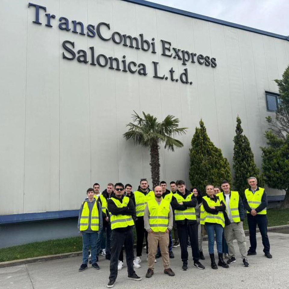 Εκπαιδευτική επίσκεψη στην εταιρία Transcombi Logistics