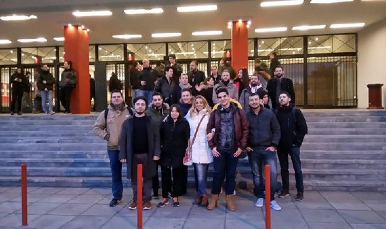 Οι σπουδαστές Πληροφορικής στη διάλεξη του Δρ. Δασκαλάκη του MIT Οι σπουδαστές Πληροφορικής στη διάλεξη του Δρ. Δασκαλάκη του MIT