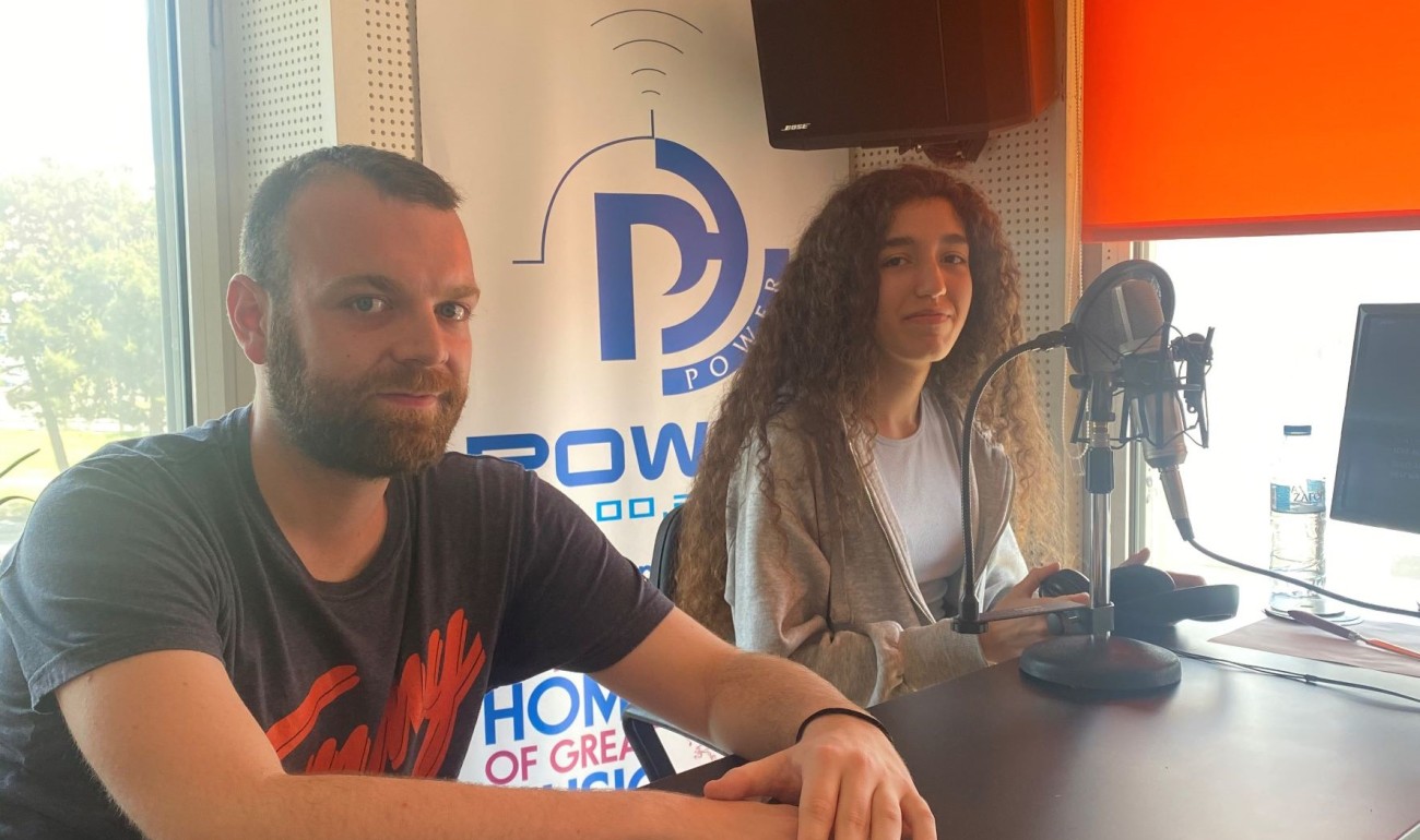 Επίσκεψη στον ραδιοφωνικό σταθμό Power FM Βόλου