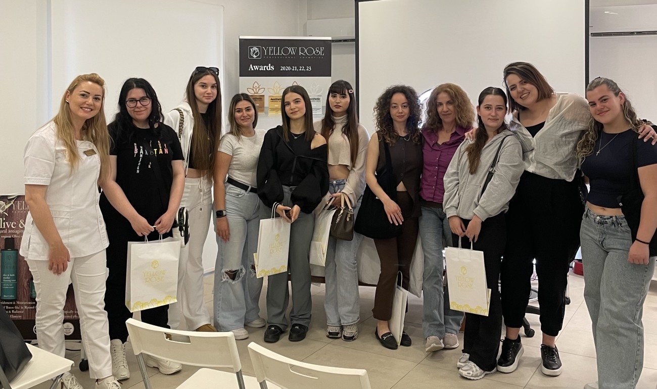 Εκπαιδευτική Επίσκεψη Αισθητικών στη Yellow Rose Εκπαιδευτική Επίσκεψη Αισθητικών στη Yellow Rose